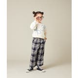 サス付きチェックワイドパンツ | a.v.v【KIDS】 | 詳細画像53 