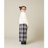 サス付きチェックワイドパンツ | a.v.v【KIDS】 | 詳細画像55 