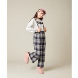 サス付きチェックワイドパンツ | a.v.v【KIDS】 | 詳細画像56 