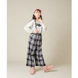 サス付きチェックワイドパンツ | a.v.v【KIDS】 | 詳細画像57 