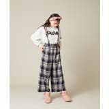 サス付きチェックワイドパンツ | a.v.v【KIDS】 | 詳細画像60 