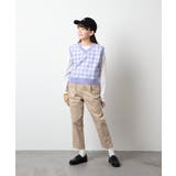 [140-150]【2WAY】サスペンダー付きテーパードパンツ | a.v.v【KIDS】 | 詳細画像16 