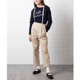 [140-150]【2WAY】サスペンダー付きテーパードパンツ | a.v.v【KIDS】 | 詳細画像23 