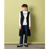 [140-150]【2WAY】サスペンダー付きテーパードパンツ | a.v.v【KIDS】 | 詳細画像24 