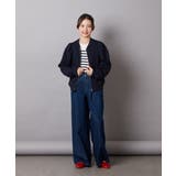 [100-130]デニムワイドパンツ | a.v.v【KIDS】 | 詳細画像16 