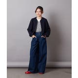 [100-130]デニムワイドパンツ | a.v.v【KIDS】 | 詳細画像18 