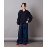 [100-130]デニムワイドパンツ | a.v.v【KIDS】 | 詳細画像19 