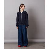 [100-130]デニムワイドパンツ | a.v.v【KIDS】 | 詳細画像20 