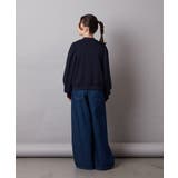 [100-130]デニムワイドパンツ | a.v.v【KIDS】 | 詳細画像21 