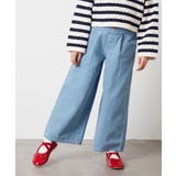 [100-130]デニムワイドパンツ | a.v.v【KIDS】 | 詳細画像25 