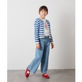 [100-130]デニムワイドパンツ | a.v.v【KIDS】 | 詳細画像32 