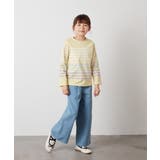 [100-130]デニムワイドパンツ | a.v.v【KIDS】 | 詳細画像36 