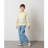 [100-130]デニムワイドパンツ | a.v.v【KIDS】 | 詳細画像38 