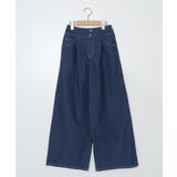 [100-130]デニムワイドパンツ | a.v.v【KIDS】 | 詳細画像54 