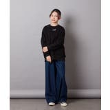 [100-130]デニムワイドパンツ | a.v.v【KIDS】 | 詳細画像6 