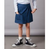 デニム | [100-130]カーゴポケットラップパンツ | a.v.v【KIDS】