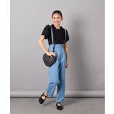 [120-130]サス付きタックテーパードデニムパンツ | a.v.v【KIDS】 | 詳細画像20 