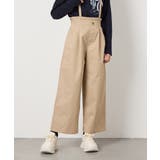 [120-130]【接触冷感】サス付きワイドパンツ | a.v.v【KIDS】 | 詳細画像2 