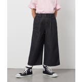 【接触冷感/ジメジメ対策】[120-130]タックワイドパンツ | a.v.v【KIDS】 | 詳細画像1 