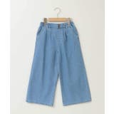 【接触冷感/ジメジメ対策】[120-130]タックワイドパンツ | a.v.v【KIDS】 | 詳細画像2 