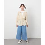 【接触冷感/ジメジメ対策】[120-130]タックワイドパンツ | a.v.v【KIDS】 | 詳細画像31 