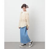 【接触冷感/ジメジメ対策】[120-130]タックワイドパンツ | a.v.v【KIDS】 | 詳細画像33 