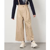 [140-150]【接触冷感】サス付きワイドパンツ | a.v.v【KIDS】 | 詳細画像38 