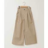 [140-150]【接触冷感】サス付きワイドパンツ | a.v.v【KIDS】 | 詳細画像8 