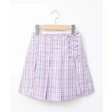 ラベンダー | [140-150]サイドレースアップスカパン | a.v.v【KIDS】