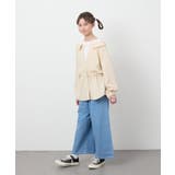 【接触冷感/ジメジメ対策】[140-150]タックワイドパンツ | a.v.v【KIDS】 | 詳細画像42 