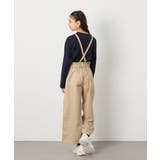 [160]【接触冷感】サス付きワイドパンツ | a.v.v【KIDS】 | 詳細画像15 