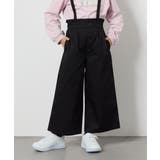 [160]【接触冷感】サス付きワイドパンツ | a.v.v【KIDS】 | 詳細画像21 