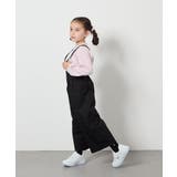 [160]【接触冷感】サス付きワイドパンツ | a.v.v【KIDS】 | 詳細画像24 