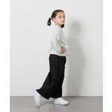 [160]【接触冷感】サス付きワイドパンツ | a.v.v【KIDS】 | 詳細画像31 