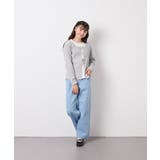 [120-160]【選べるデザイン】デザインワイドストレートデニム | a.v.v【KIDS】 | 詳細画像15 