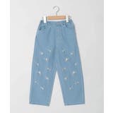 [120-160]【選べるデザイン】デザインワイドストレートデニム | a.v.v【KIDS】 | 詳細画像16 