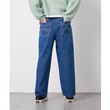 [120-160]【選べるデザイン】デザインワイドストレートデニム | a.v.v【KIDS】 | 詳細画像18 