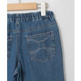 [120-160]【選べるデザイン】デザインワイドストレートデニム | a.v.v【KIDS】 | 詳細画像31 