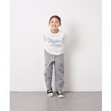 [120-160]【選べるデザイン】デザインワイドストレートデニム | a.v.v【KIDS】 | 詳細画像45 