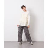 [120-160]サイドリボンカーゴパンツ | a.v.v【KIDS】 | 詳細画像36 