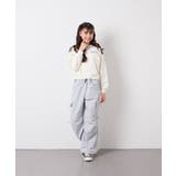 [120-160]サイドリボンカーゴパンツ | a.v.v【KIDS】 | 詳細画像8 