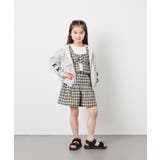 [120-160][ママとお揃いコーデが叶う]ギャザーキュロット | a.v.v【KIDS】 | 詳細画像10 