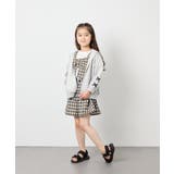 [120-160][ママとお揃いコーデが叶う]ギャザーキュロット | a.v.v【KIDS】 | 詳細画像11 