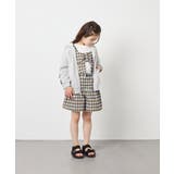 [120-160][ママとお揃いコーデが叶う]ギャザーキュロット | a.v.v【KIDS】 | 詳細画像13 