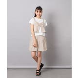 [120-160][ママとお揃いコーデが叶う]ギャザーキュロット | a.v.v【KIDS】 | 詳細画像24 