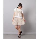 [120-160][ママとお揃いコーデが叶う]ギャザーキュロット | a.v.v【KIDS】 | 詳細画像28 