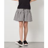 [120-160][ママとお揃いコーデが叶う]ギャザーキュロット | a.v.v【KIDS】 | 詳細画像34 