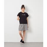 [120-160][ママとお揃いコーデが叶う]ギャザーキュロット | a.v.v【KIDS】 | 詳細画像36 