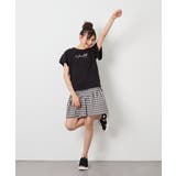 [120-160][ママとお揃いコーデが叶う]ギャザーキュロット | a.v.v【KIDS】 | 詳細画像38 