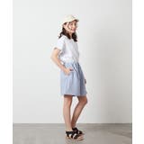 [100-130]【セットアップ対応】麻調タックキュロットパンツ | a.v.v【KIDS】 | 詳細画像26 